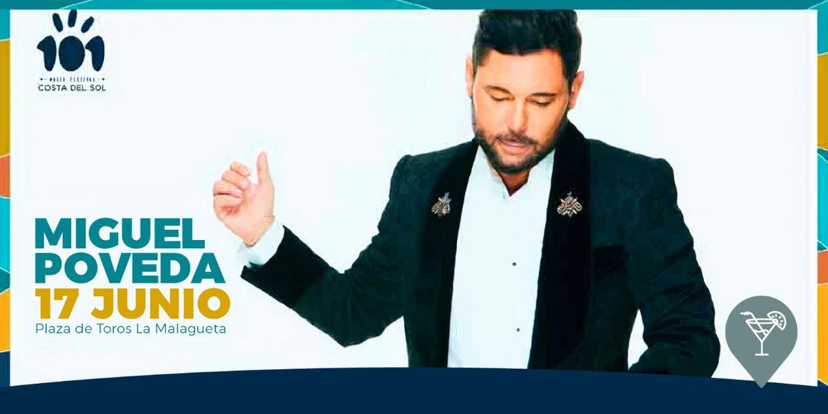 Garcatri's tweet photo. ¿Sin planes para junio? ➡️ Si eres amante de la música reserva en tu calendario el sábado 17 de junio 📆

🎙️ Miguel Poveda visita Málaga con su gira "Diverso"

📍 ¿Dónde? Plaza de Toros de la Malagueta
 
 👉 Compra tu entrada, nosotros te llevamos https://t.co/OiDY9ffGSi https://t.co/jlDXq7GMED