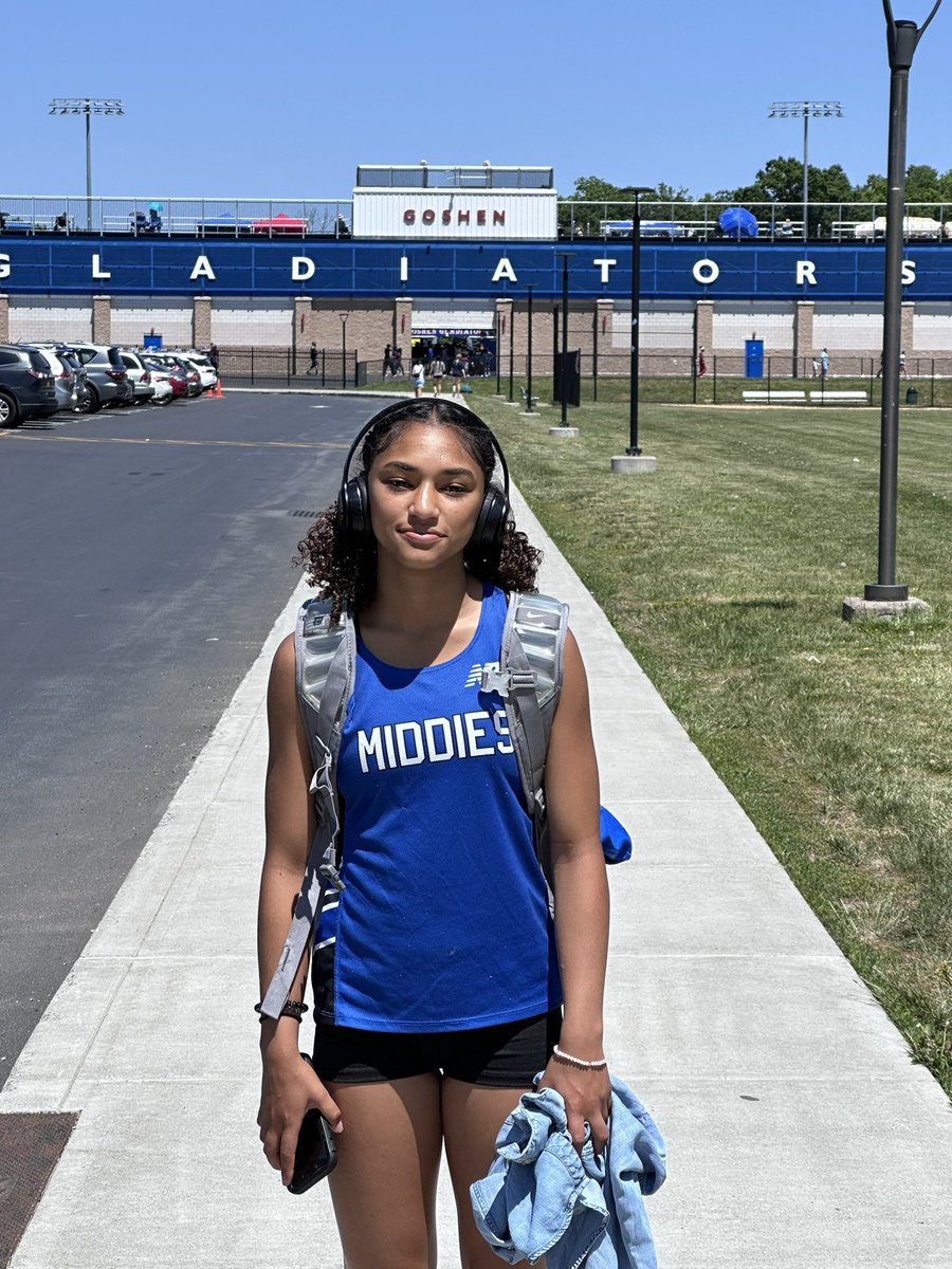 Here I come NY State qualifying meet
It’s been a very challenging and rewarding Freshmen year
200m and 400m pre quals here I come
#roadtostates