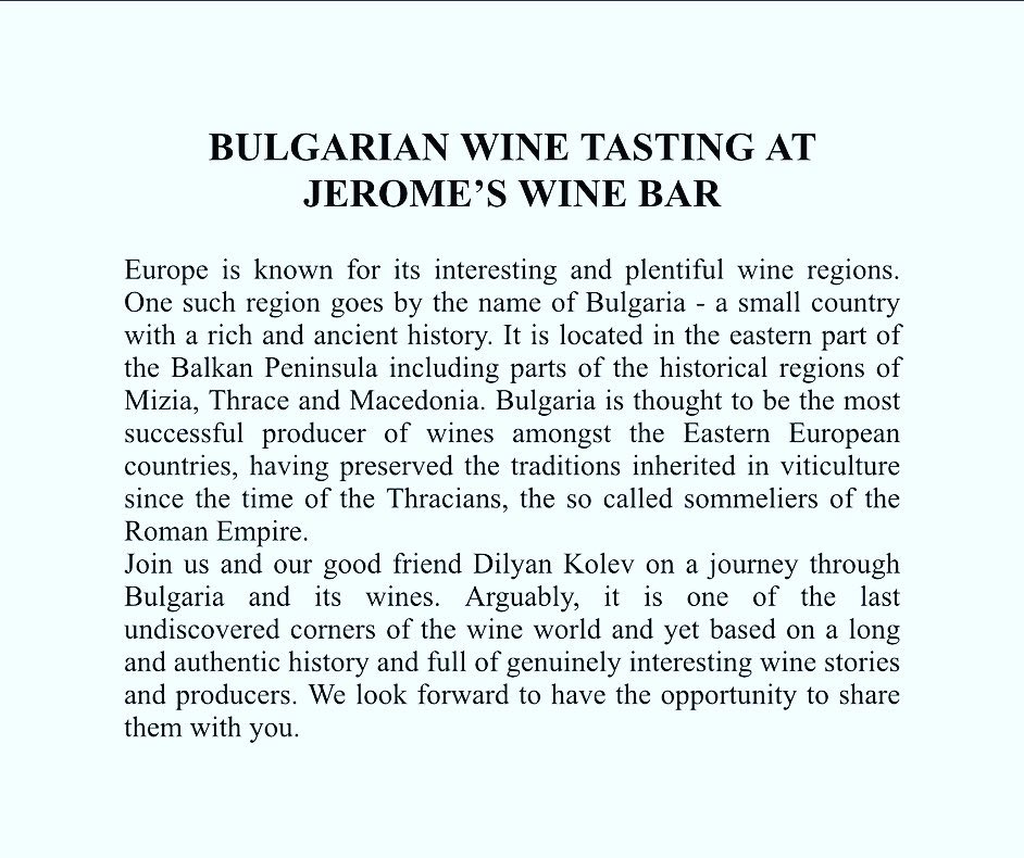 Jerome's Wine Bar & Shop tweet media