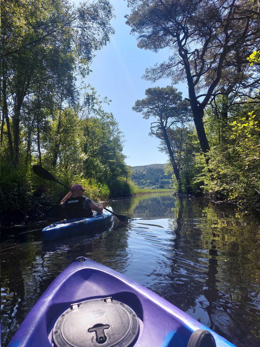 A great day on the lake this morning. So blessed in #Sligo to have so many places to go. #kayaking #sligo #heartofsligo