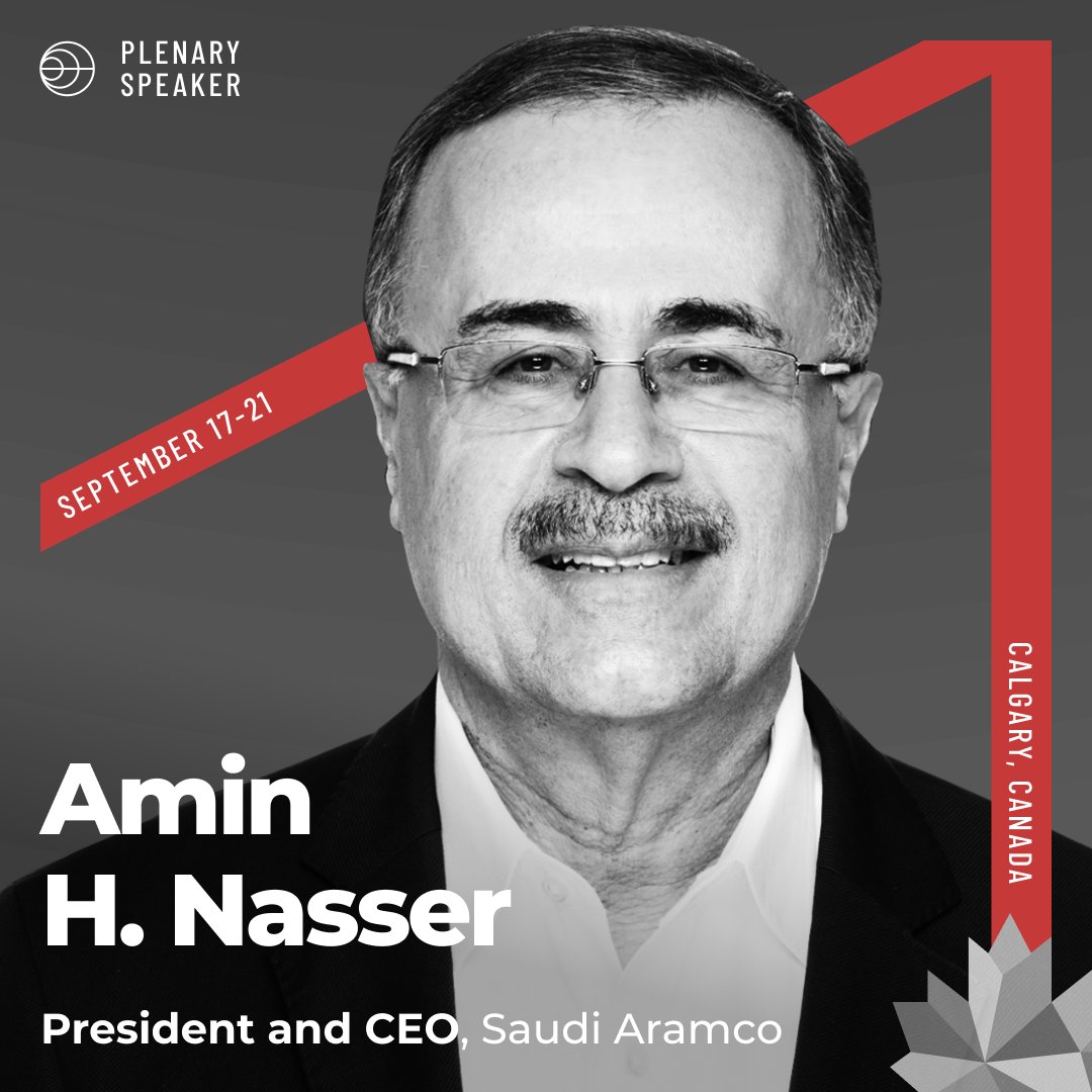 We're honored to welcome <a href="/aramco/">aramco</a> President and CEO Amin H. Nasser as a speaker #24wpc2023. Join us to hear from one of the sector's most influential leaders and this year’s Dewhurst Award winner.
Register now: 24wpc.com/registration

#energy #energyinnovation #sustainability