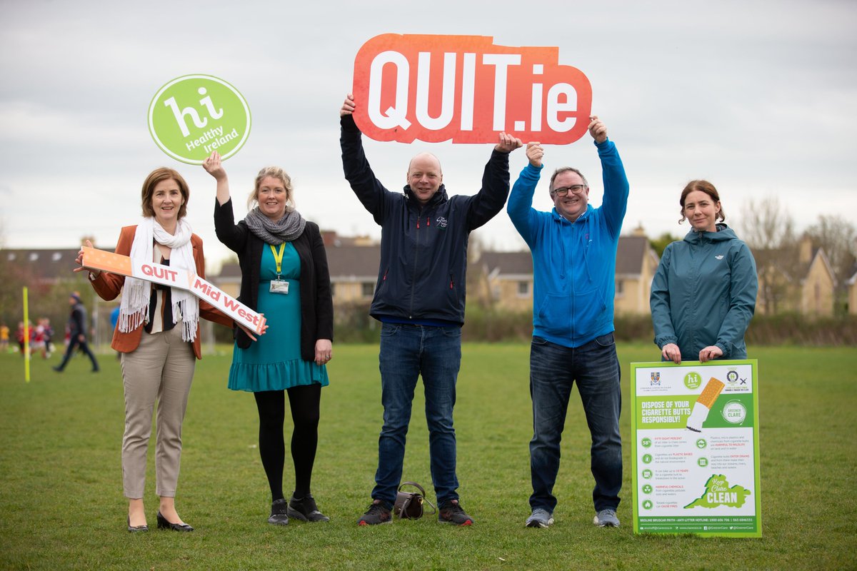 healthy_clare's tweet photo. It's World No Smoking Day!!
Interested in signing up to be a Smoke&Vape FREE Space in Co. Clare then visit our #NotAroundUs (NAU) webpage on https://t.co/nobRKOrTgX
Get a #FREE #NAU signage & get added to our NEW #NAU Map
@MidWest_HW @Claresports @GreenerClare @clareyouthsvc https://t.co/lHRu8zzTWA