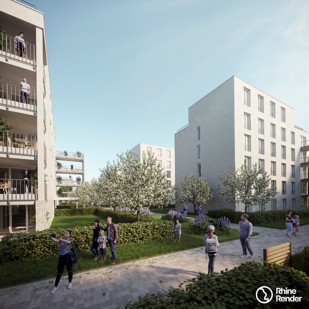 RhineRender's tweet photo. 🏢🌄 Deutsche Mehrfamilienhäuser in Hanglage mit harmonischer Architektur und atemberaubendem Blick auf Tal. Terrassen und Gärten für Naturgenuss. Kontaktiere uns für Architekturvisualisierungen und inspirierende Projekte von RhineRender. 

#RhineRender #Mehrfamilienhäuser https://t.co/VMkz7NiI5h