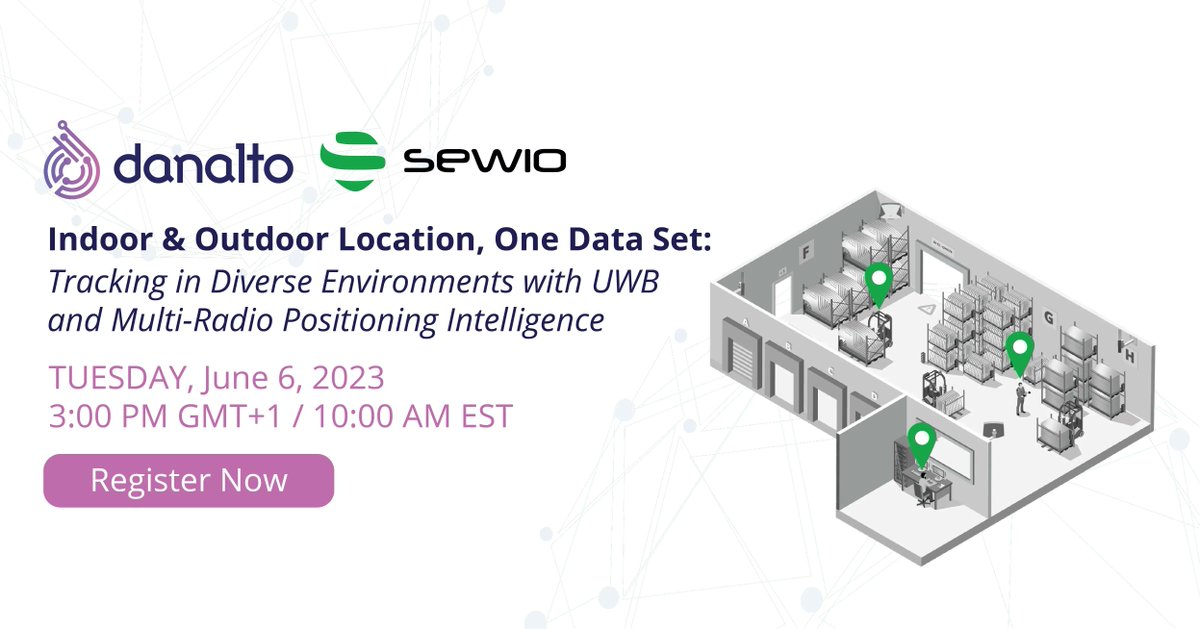 Discover how #IoT partners, <a href="/SEWIOnet/">SEWIO</a> and <a href="/DanaltoTech/">danalto</a>  are revolutionising location data and receive an overview of multi-radio positioning in action  bit.ly/41TJ3u8 #UWB #IIoT