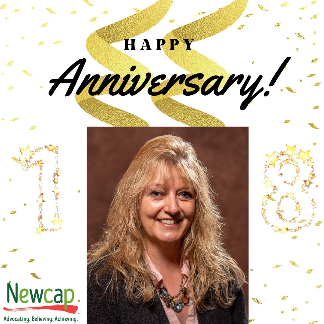 Newcapinc's tweet photo. #HappyAnniversary with to Dorene Pawlak, Content Specialist with Newcap! Dorene is celebrating 18 years with Newcap today! Dorene says, "The most rewarding part of my job is being able to help our clients." Thank you for all you do for Newcap and our clients Dorene! https://t.co/80am3SwZc1