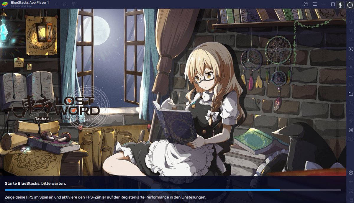 _WhyDev's tweet image. thats cool 
BlueStacks has there own Loading screen for booting up the game