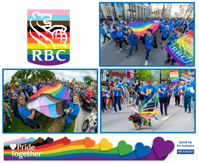 RBCLoriSiwak's tweet photo. Happy Pride, #Winnipeg! We're excited to celebrate and stand up for diversity, inclusion, and belonging - today, tomorrow and all year-round. #RBCPride365 https://t.co/ZKoUxcrykc