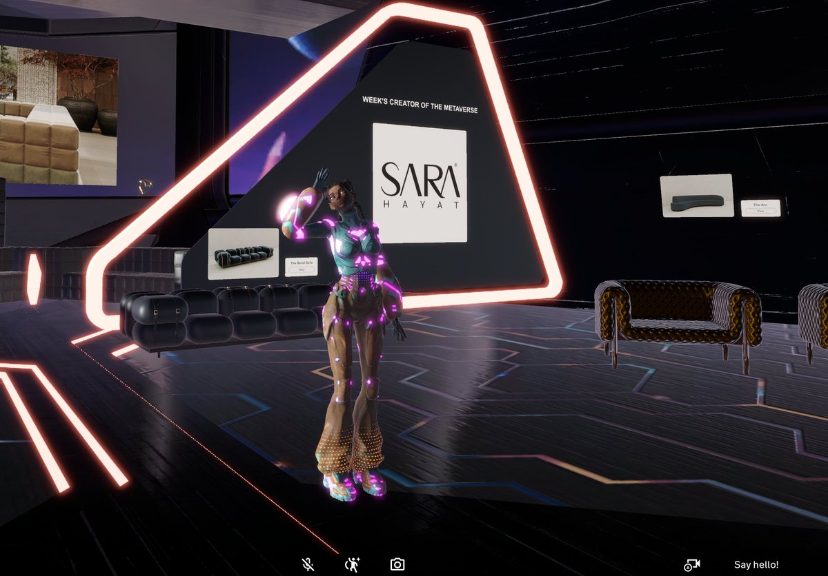 jojocorreia's tweet photo. I'm attending @metamundo_co #CreatoroftheMetaverse event with #SaraHayat on MetaMundo's OGLounge on Spatial!
#metamundo #Metaverse #web3 https://t.co/cbNkK2y8Vh