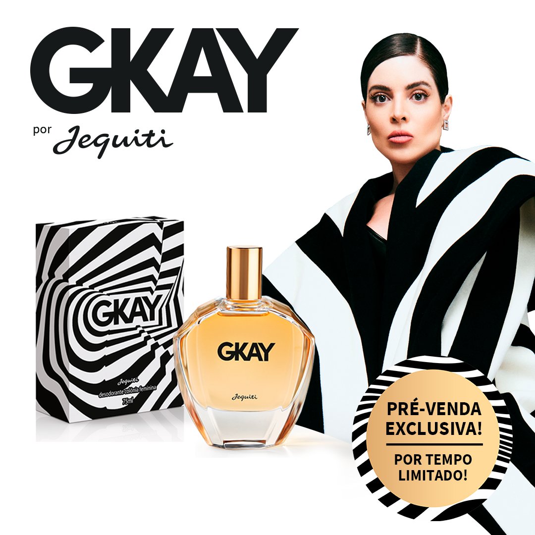 AGORA É OFICIAL! Começou a pré-venda exclusiva de GKAY por Jequiti! Sim! Agora você já pode garantir o seu, em primeira mão, por um preço ainda mais especial! Corre que é somente hoje! bit.ly/GKAYporJequiti  #GkayPorJequiti
