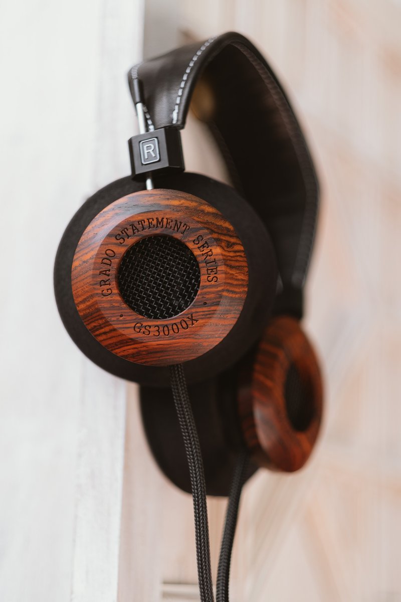 Hear the wood, metal, and new 52mm X drivers working in unison to create our most spacious soundstage yet with the GS3000x: gradolabs.com/headphones/sta…