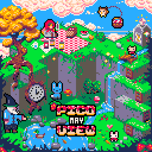 Pico-View Issue #5 is here! nerdyteachers.com/PICO-8/Pico-Vi…

May 2023 has been *jammed* full of #pico8 activity, and we have an extra large Pico-View webzine issue for you with #pixelart, #gamemusic, and #gamedev related articles, as well as a healthy spreading of games to play!