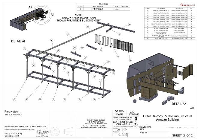 eLogicTechAEC's tweet image. Steel fabrication drawings provide the roadmap for turning raw steel into robust structures, guiding cutting, bending, and welding processes. These drawings are the blueprint for flawless fabrication. #SteelFabrication #Drawing #Drafting #StructuralEngineering