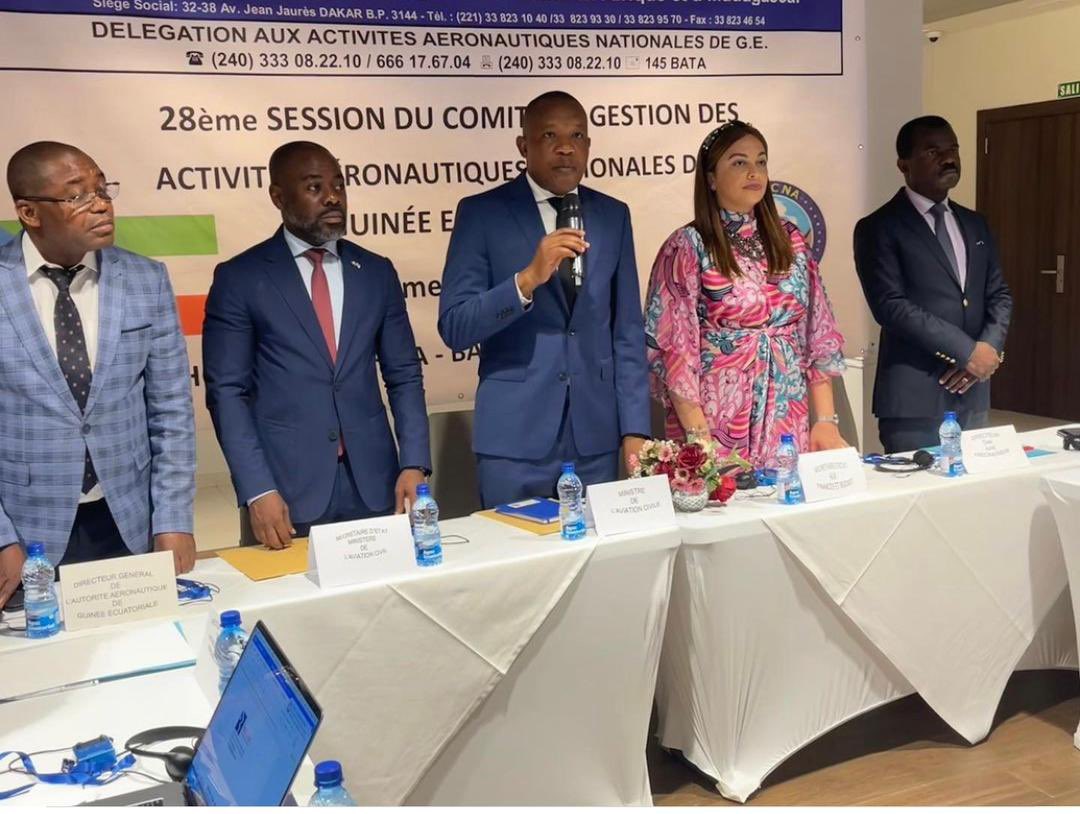 28éme Session du comité de gestión des activités aéronautiques nationales de la Guinée Equatoriale #Bata#HotelPanafrica#👏👍