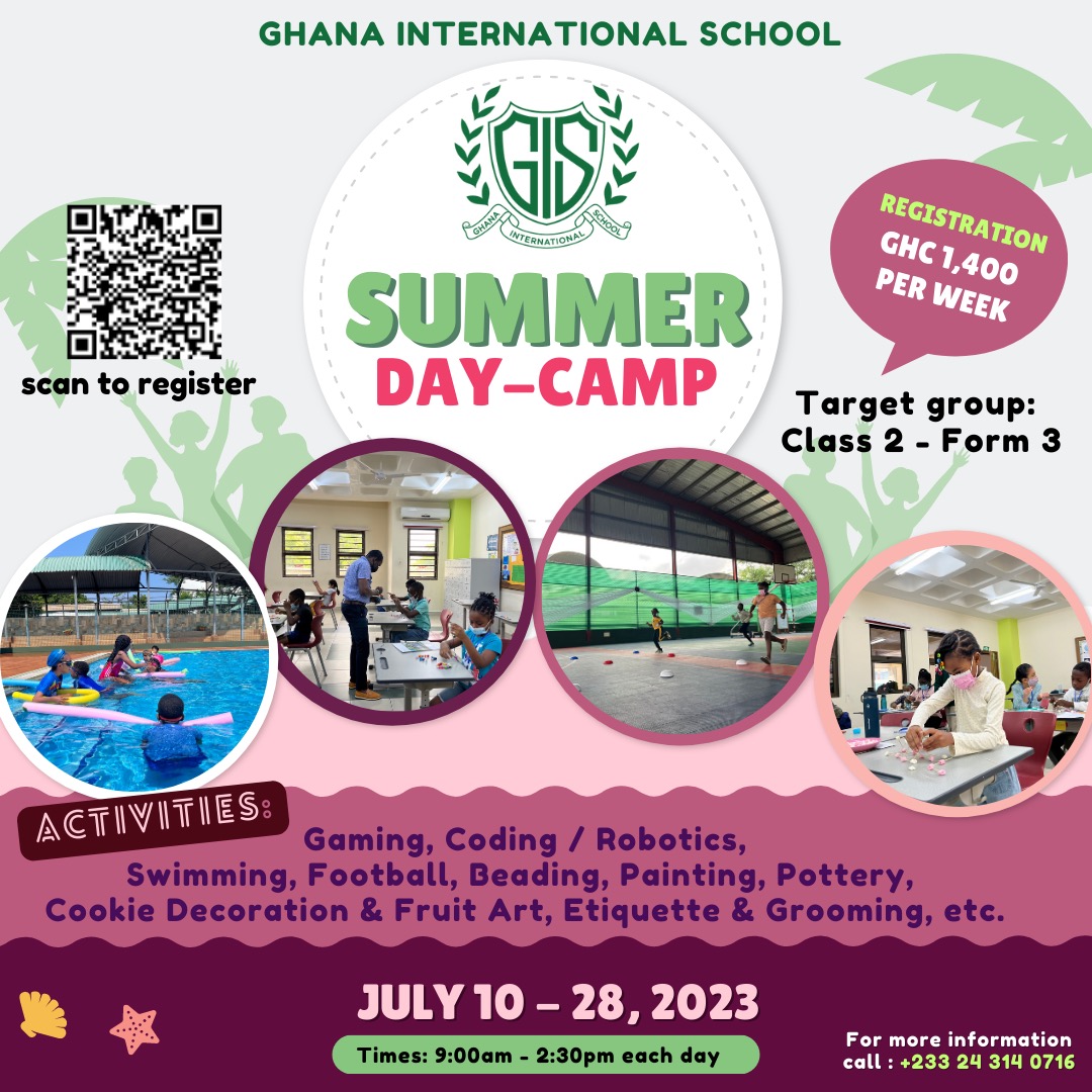 Fancy a superb learning environment to keep your kids engaged this summer? Well, #GIS is the place to be. Click the link to register now or call 0243140716
docs.google.com/forms/d/e/1FAI…