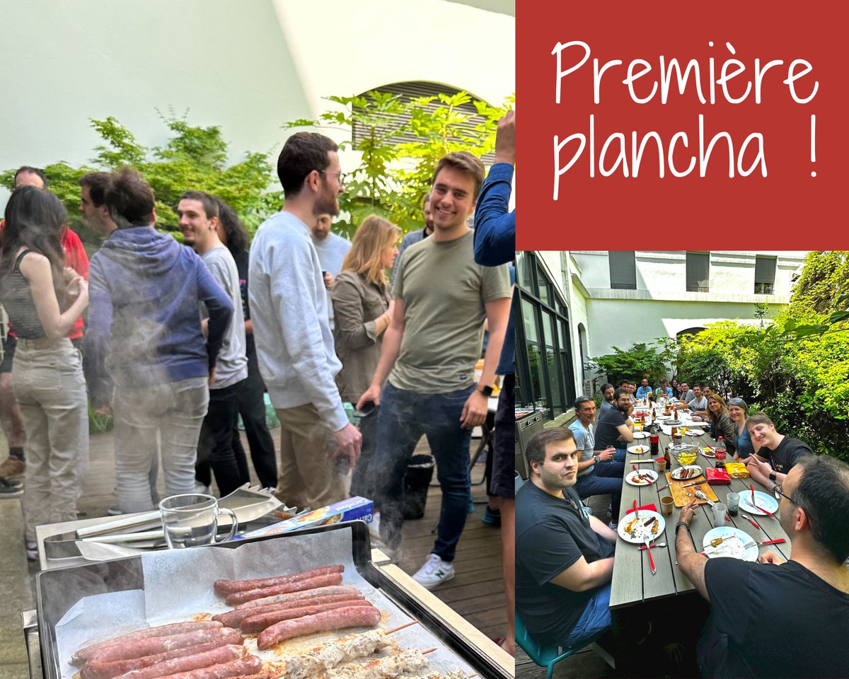 [Vie d'agence] Qui dit soleil lors d'un remote day, dit plancha sur la terrasse ! La Saison est lancée !!! <a href="/ZenikaIT/">Zenika</a>