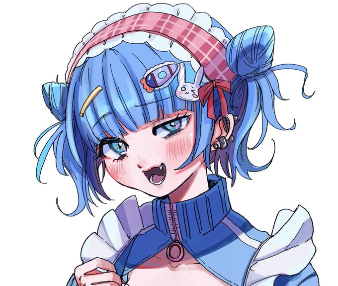 らくがき途中 ねこちゃんぽい子