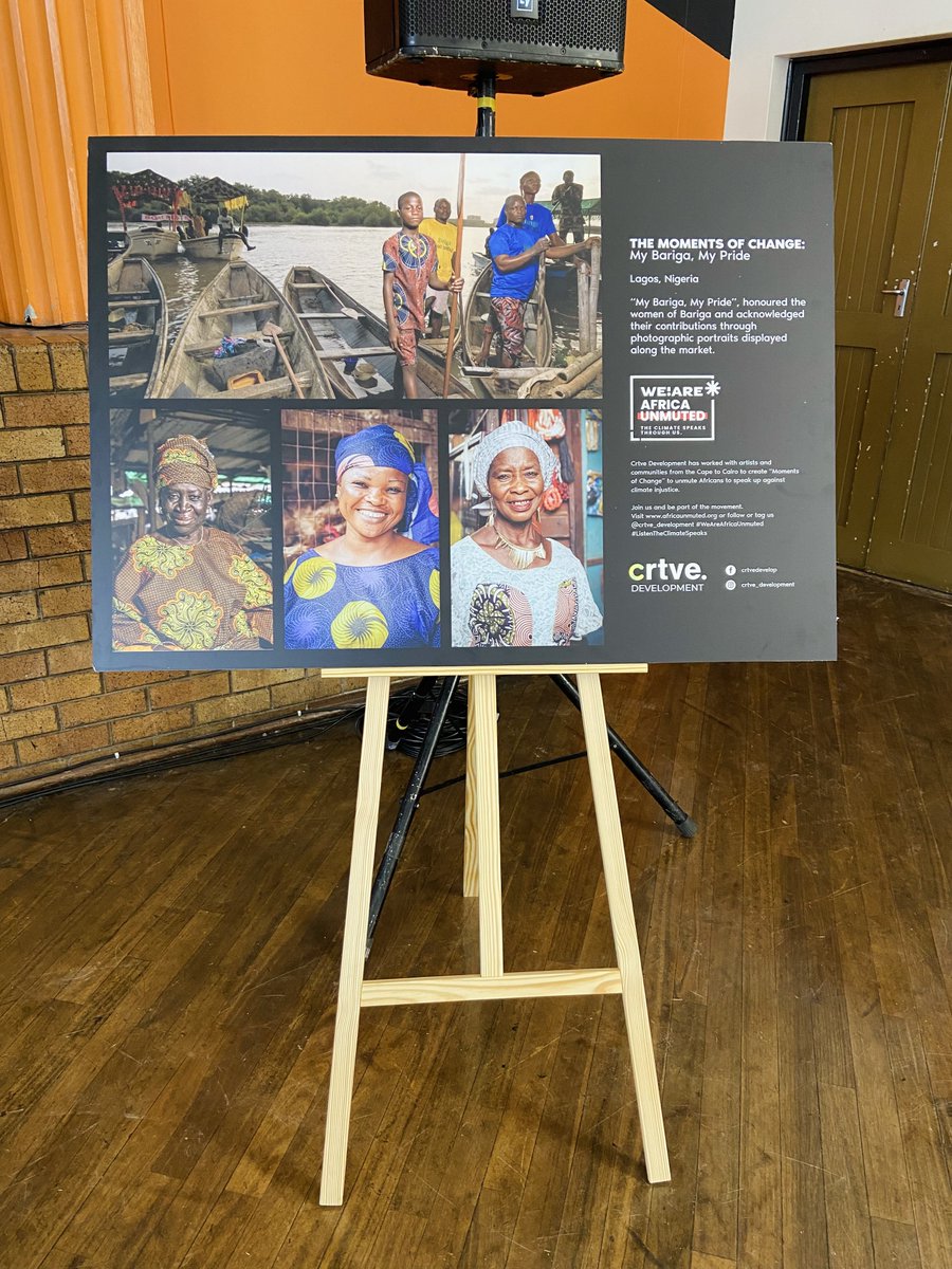 We are at University of Johannesburg Metropolitan Academy showcasing the need for climate justice and teaching the youth all about climate change in partnership with @honeywell. #Climateforwhat #CrtveDevelopmentHoneywell