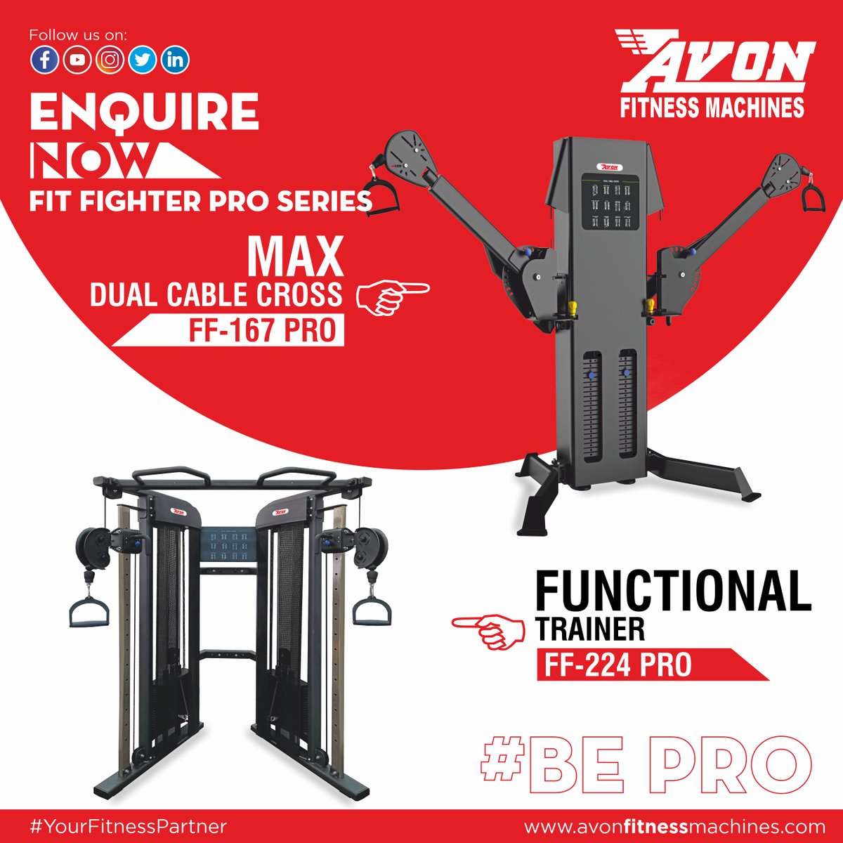 Widen and shape your Chest, Triceps, Biceps, Shoulders, and more  muscles with Avon Fitness Machines.

#YourFitnessPartner
...
#chestpress #excercising #workoutmotivation #workoutspecialist #workoutroutine #fitnessinfluencer #fitnessismylife #fitbody #cardioworkout #fitnessvideos