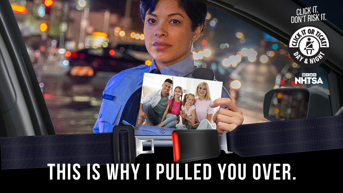 Seatbelts save thousands of lives every year. Always buckle up — Every Ride, Every Time. #Clickitorticket #NJSafeRoads