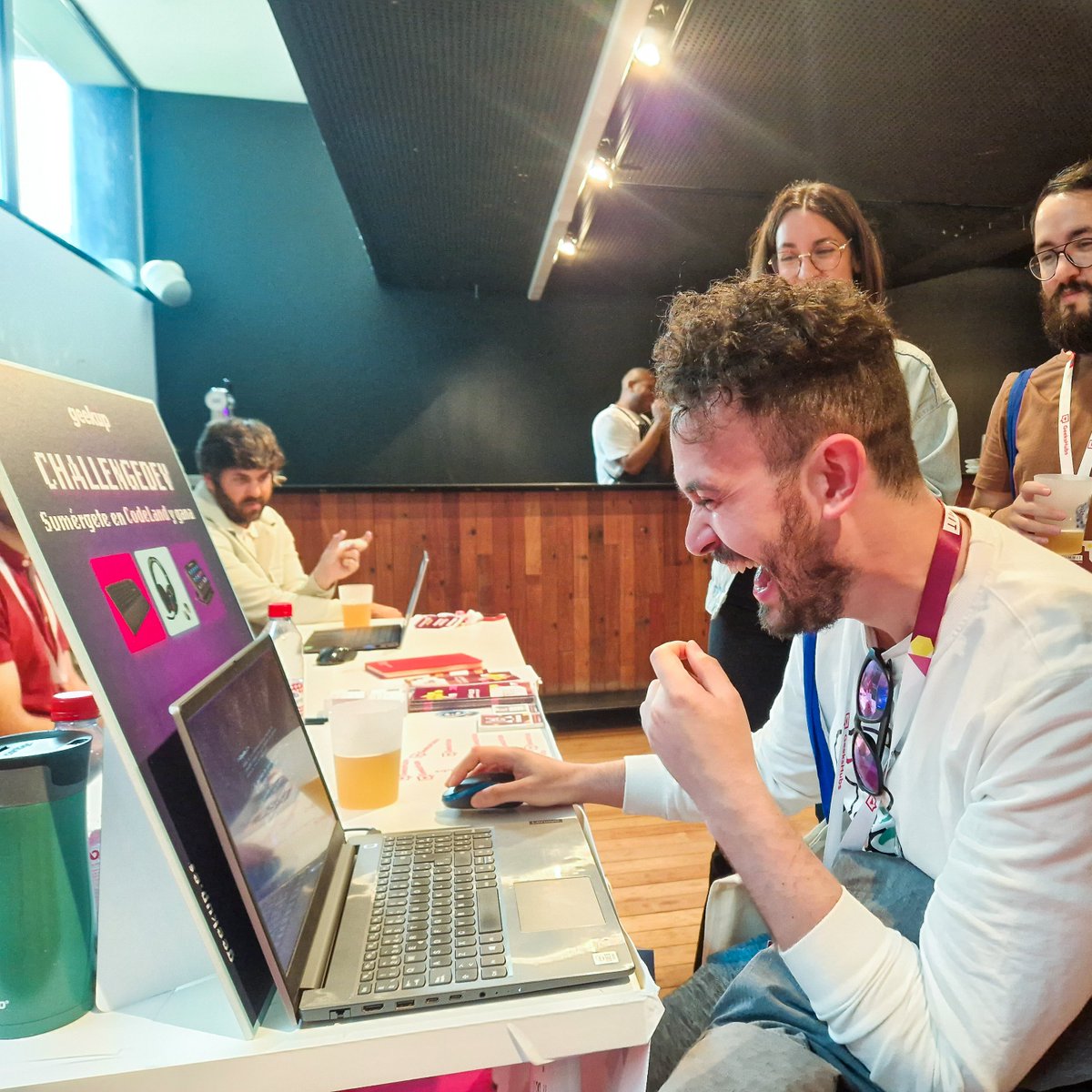 geekshubs's tweet photo. El ChanllengeDev 💻 que hicimos en el #CTOSummit, creado por 𝗴𝗲𝗲𝗸𝘂𝗽, nuestra plataforma de validación de #TalentoIT que lanzaremos muy pronto... ¡YA TIENE GANADOR!🏆Enhorabuena a Ricardo Tur, ¡que disfrutes el premio! 👏
🛸 ¿Quieres subir a bordo? https://t.co/8cc8JWe1Q9 https://t.co/ARrvskCCvj