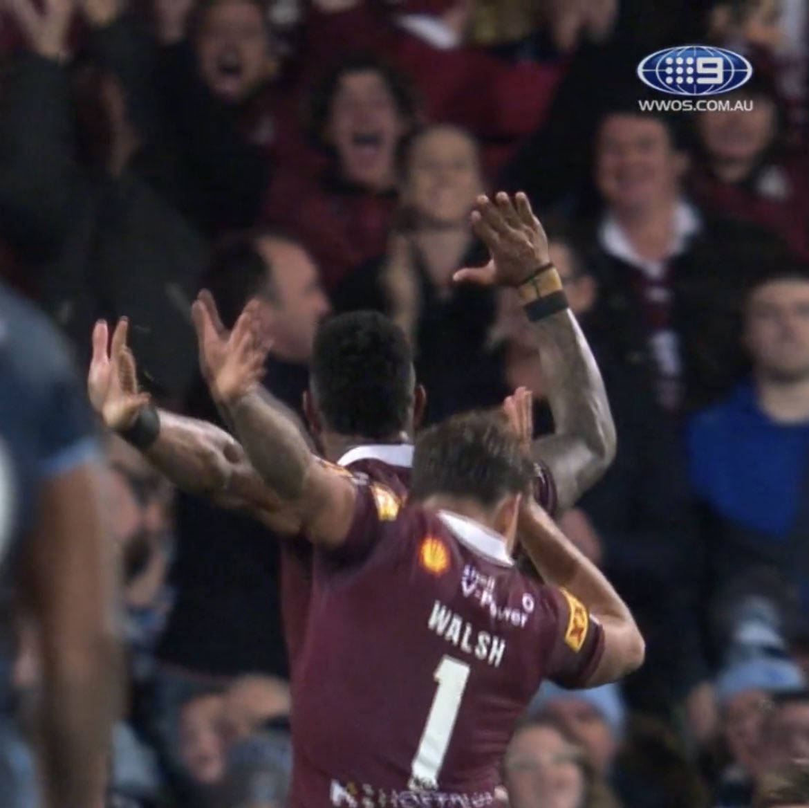 I’ll remember this game for this moment. Sent chills down my spine 🦈  #stateoforigin