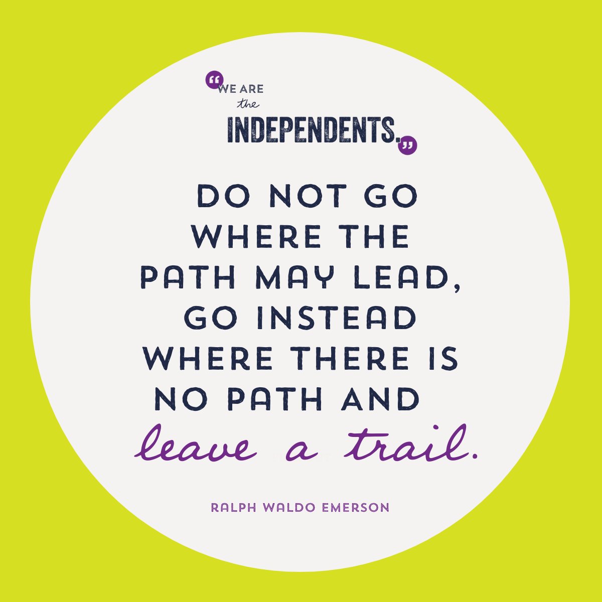 IndependentsMCA's tweet photo. "Your decision to walk creates the path ahead" - Paulo Coelho⁣ https://t.co/4vxFAkPcgL