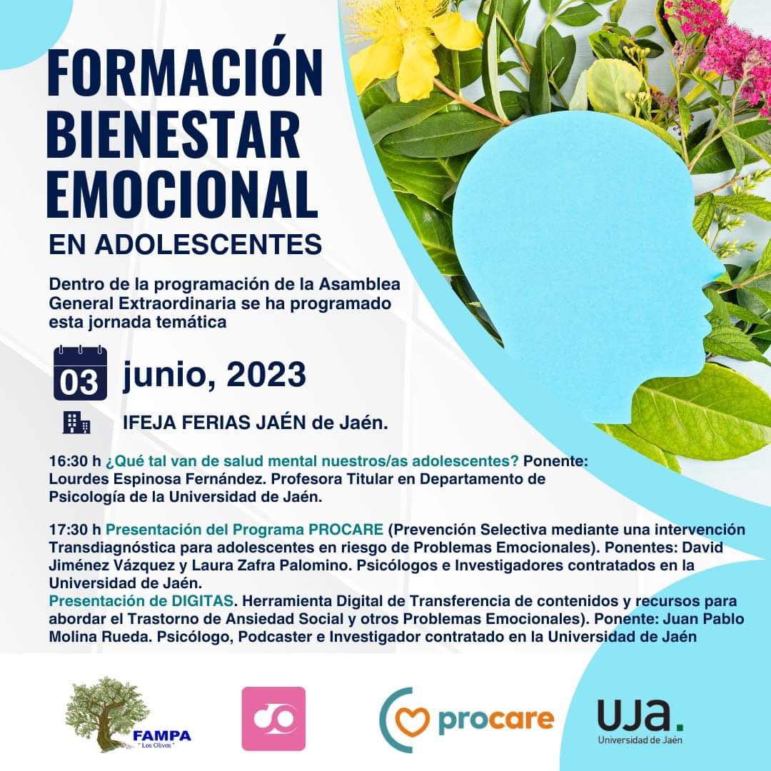 jpmiscelanea's tweet photo. Este sábado estaré en @FERIASJAEN en la jornada organizada por #FAMPAlosOlivos para divulgar 🗣️ sobre  herramientas en prevención de #saludmental #DIGITAS y como no, del poder del #podcast como una de ellas https://t.co/fAZUaOiIk9