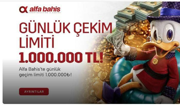 🏆 Yeni sponsorumuz Hiltonbet grubu yeni firması Alfabahis hayırlı olsun!

💸 1000 kişiye 50₺ Freebet

💸 25 kişiye 100₺ nakit 

 💸 30 kişiye 50₺ nakit 

 🏆 Alfabahis üyelik ve giriş için 👉 bit.ly/alfabahissuper…

 🏆 Etkinliğe katılım için 👉 t.me/superbonusresmi