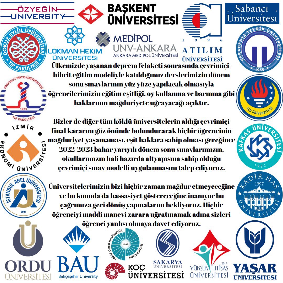 BGY (@bgyetherr) on Twitter photo Üniversite öğrencileri online sınav istiyor. Lütfen kulak verelim. <a href="/YuksekogretimK/">Yükseköğretim Kurulu</a> Üniversite öğrencileri online sınav istiyor. Lütfen kulak verelim. <a href="/YuksekogretimK/">Yükseköğretim Kurulu</a>