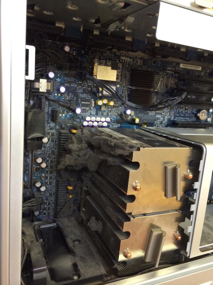 AlphaxTechX's tweet image. Dirt causing overheating.