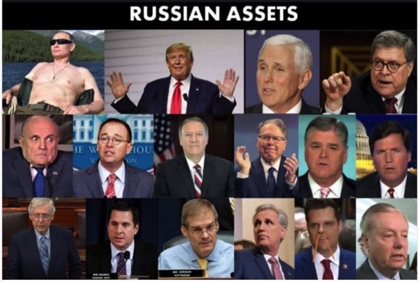 @StephMillerShow @bobcesca_go @MalcolmNance @carlosalazraqui @SXMProgress @freespeechtv @Roku @wcpt820 @tunein Reminder:
Everything, I repeat everything we said about Trump being #PutinsPuppet & about GOP being more loyal to Russia than US?
100% TRUE
Every damn word of it!
GOP = Government of Putin
Das vedanya #TaraReade
#GOPTraitors