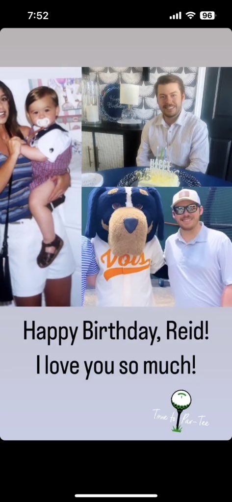 ShanaHopeBaird's tweet photo. HBD Reid! #25 🥳⛳️🫶🏼 https://t.co/uuMMTqFO2D