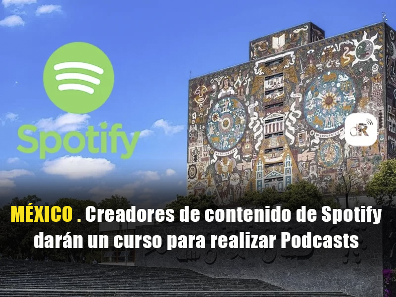 🔴 #AHORA en deRadios.com 

👉 MÉXICO . Creadores de contenido de Spotify darán un curso para realizar Podcasts deradios.com/radio/mexico-i…

#podcasts <a href="/SpotifyMexico/">Spotify Mexico</a> <a href="/UNAM_MX/">UNAM</a> <a href="/UNAMdigital/">UNAMdigital</a> <a href="/CarlosH56415647/">Caso 63</a> <a href="/ashleyfrangie/">Ashley Frangie 💚</a> <a href="/upolch/">Uriel Reyes</a> <a href="/woldenberg/">Laura Woldenberg</a> <a href="/raulcampos/">Raul Campos</a> <a href="/felixdevaldivia/">Félix de Valdivia</a>