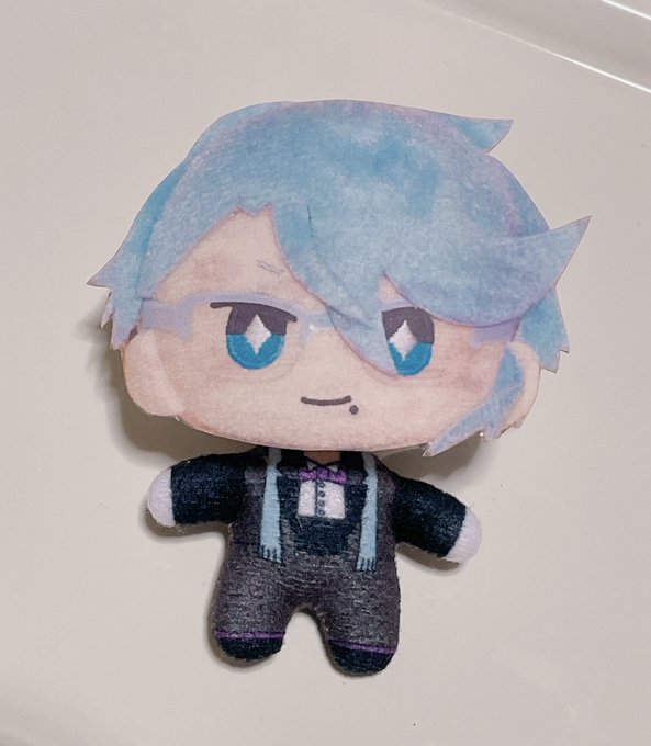 元気だからアズぬいのお面作った! なんてかわいいんだえっお面外してもかわいいね!