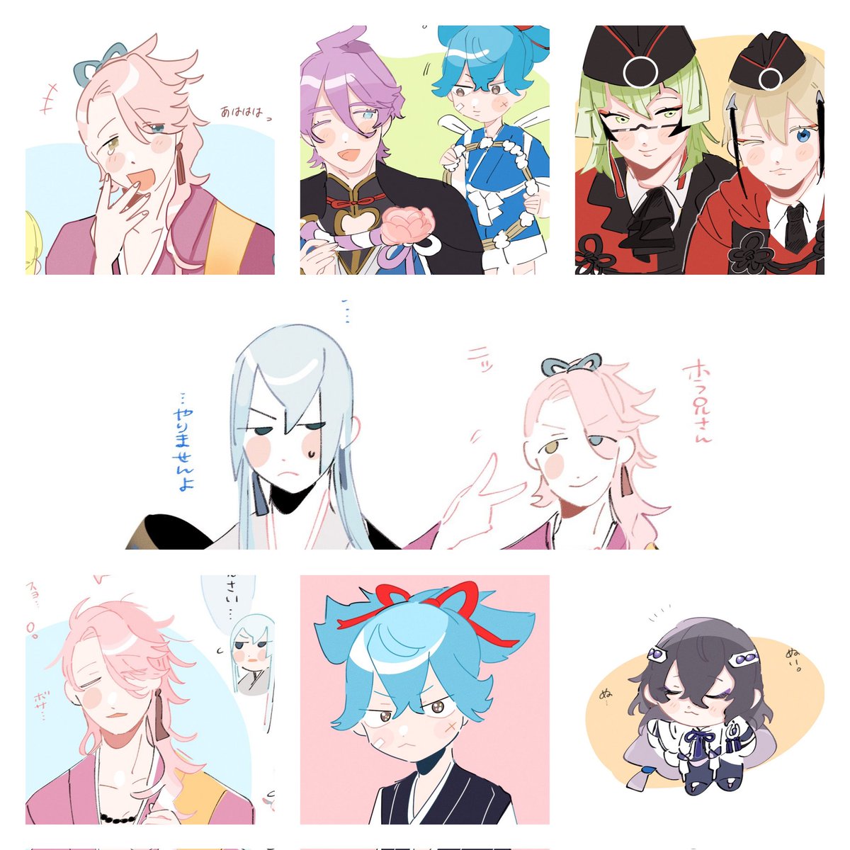 #今月描いた絵を晒そう 5月〜!今月もありがとうございました🥳