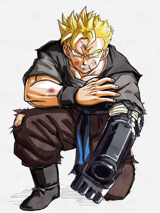 黒衣の未来戦士とガッツの義手は中々良い組み合わせかもしれない