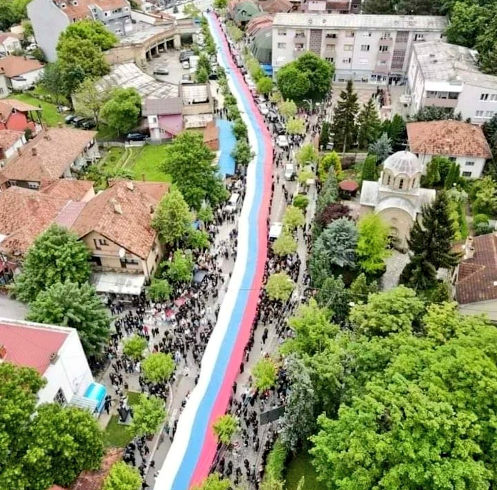 Today in Zvečan, Kosovo and Metohia 🇷🇸