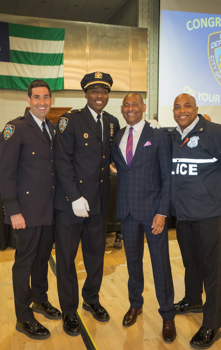 A ton of support and love was shown yesterday from the community at Deputy Inspector Sheppard’s Promotion.