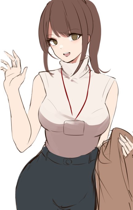 いまね、理想のOLさん描いてる 