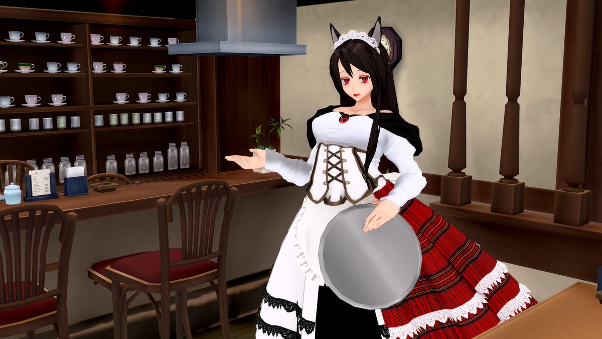 【再掲】
「影狼さんの髪の色わかんないよ~っ(泣)」