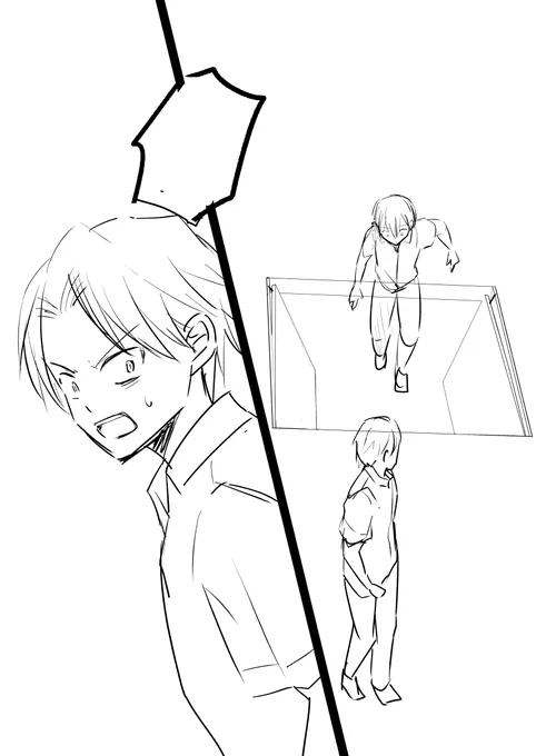 下描き終わりました ペン入れは時間のある時に…