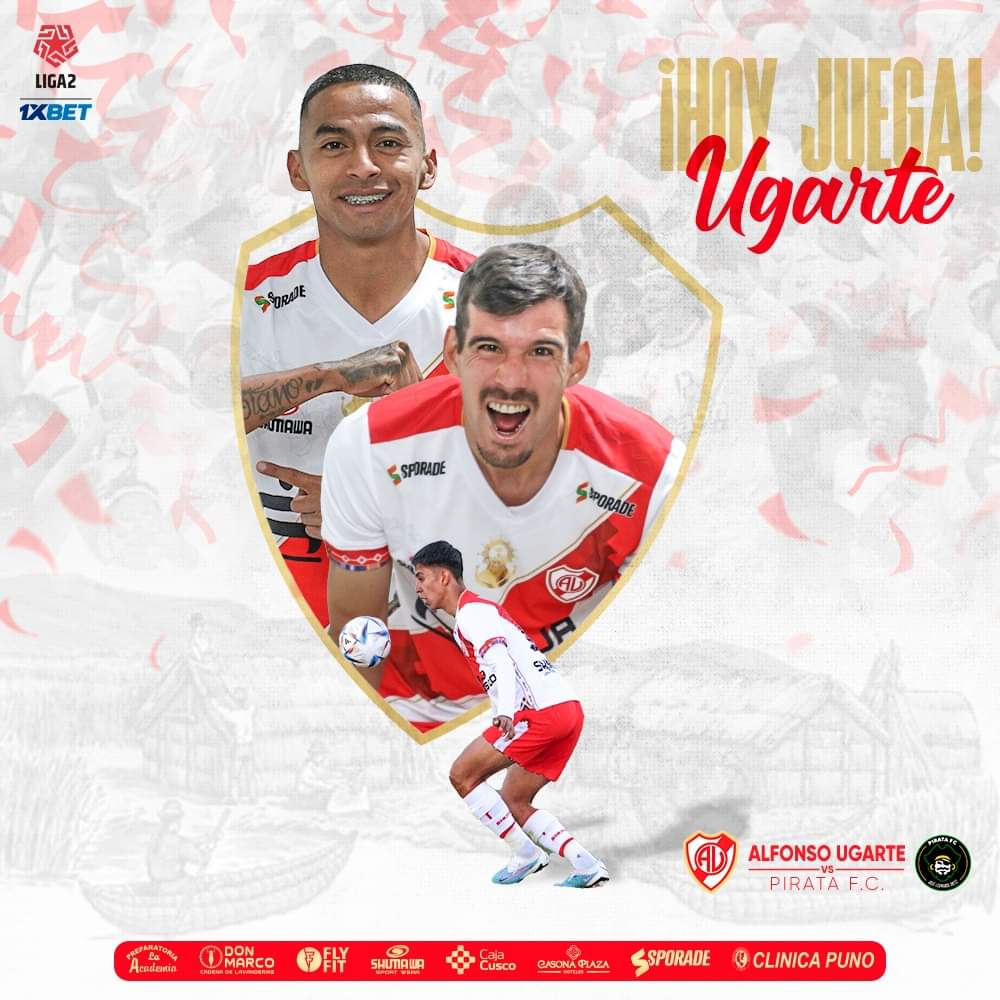 PunoDeportes's tweet photo. HOY MIÉRCOLES EN #PUNO

En el estadio de la UNA a la 1:00 pm.

#AlfonsoUgarte VS. #PirataFC

#Liga2
#Puno
#UNA
#equipopatrimonio 
#RegiónPuno 
#PunoDeportes https://t.co/qnpoy9vx8i