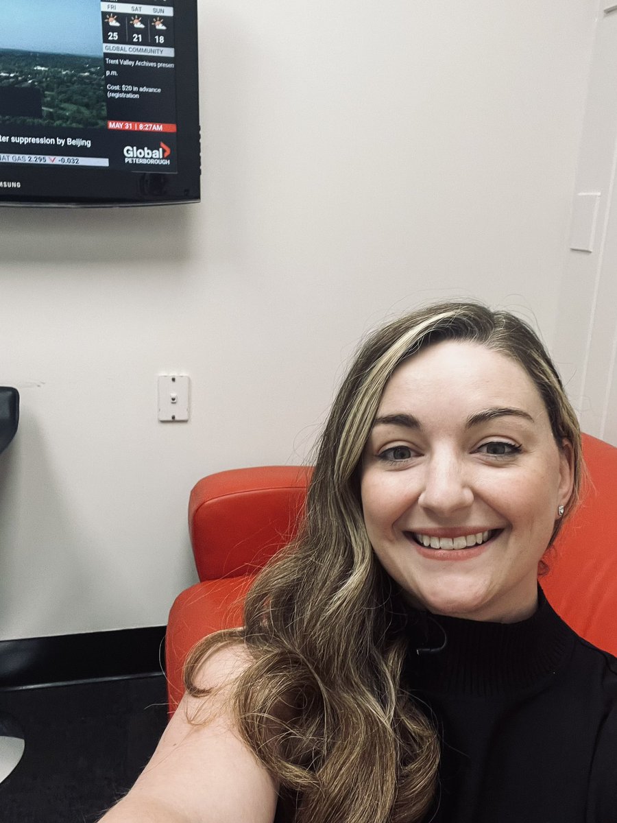 Getting ready to be on <a href="/globalnews/">Globalnews.ca</a> in Peterborough! Catch me at 8:50.