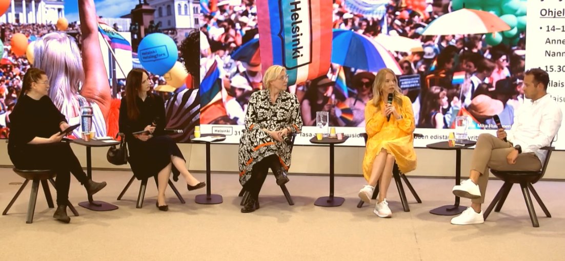 Millä pienellä teolla jokainen voi edistää yhdenvertaista työelämää juuri nyt?
"Kokoa innokkaiden vapaaehtoisten joukko ja lähtekää yhdessä ideoimaan tekoja", kannustaa <a href="/HeiskanenP/">Pauliina Heiskanen</a>  #yhdenvertaisuus #monimuotoisuus