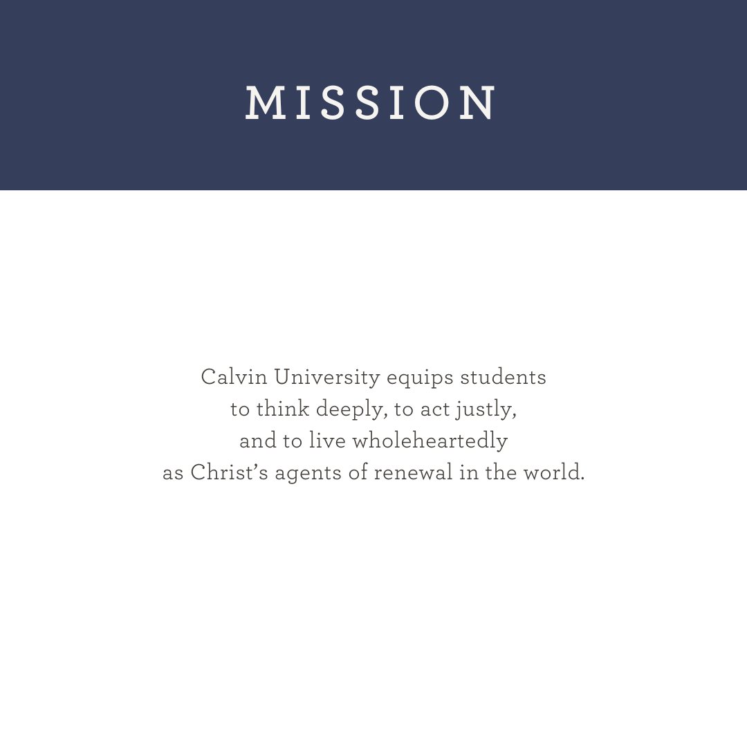 Get to know the leading private institutions that make up Michigan Colleges Alliance.⁣ 
Meet <a href="/Calvin_Uni/">Calvin University</a> 
⁣