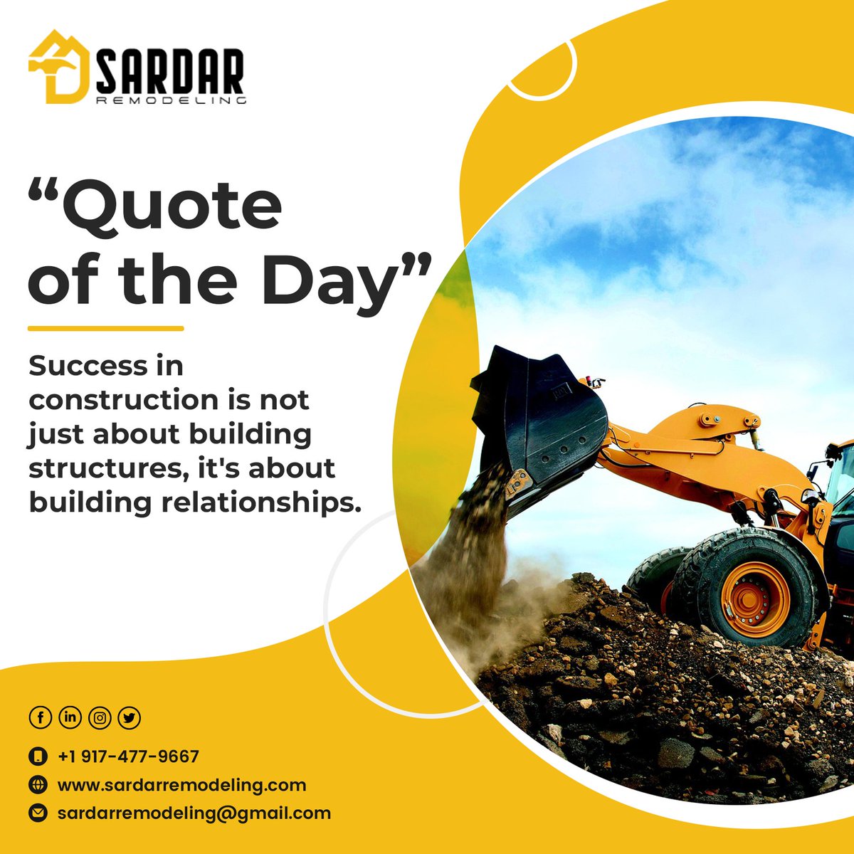 Quote of the Day
.
.
.
.
#construction #constructionservices #constructioncompany #bronx #manhattan #newrochelle #newyork #queens #westchester #SardarRemodeling #SardarRemodelingCorp