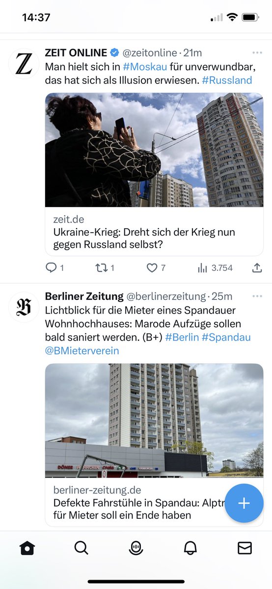 Kam bei mir gerade direkt aufeinander