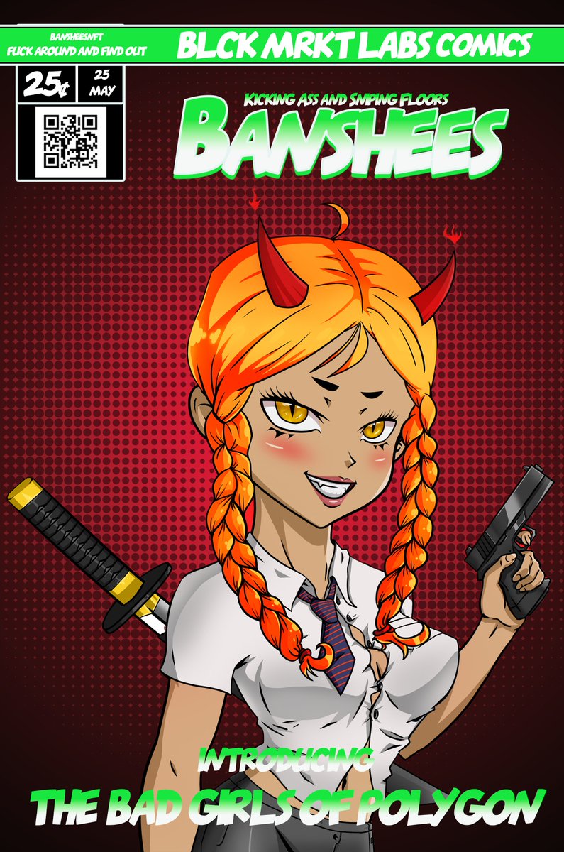 BansheesNFT_'s tweet photo. GM 💥🔫

Bad Girls of Polygon are ready to kick🍑 and 🎯 floors! https://t.co/Qqz9AMCV9E