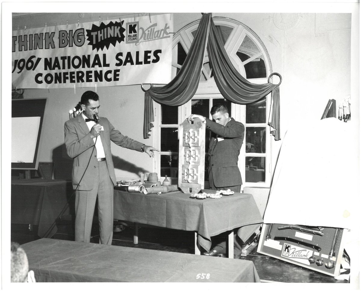 KillarkElectric's tweet photo. 🎉 Celebrating 62 Years of Thinking BIG with Killark! Join us as we take a trip down memory lane to the 1961 National Sales Conference, where the foundation of excellence was laid. https://t.co/nvxlOtLo1F