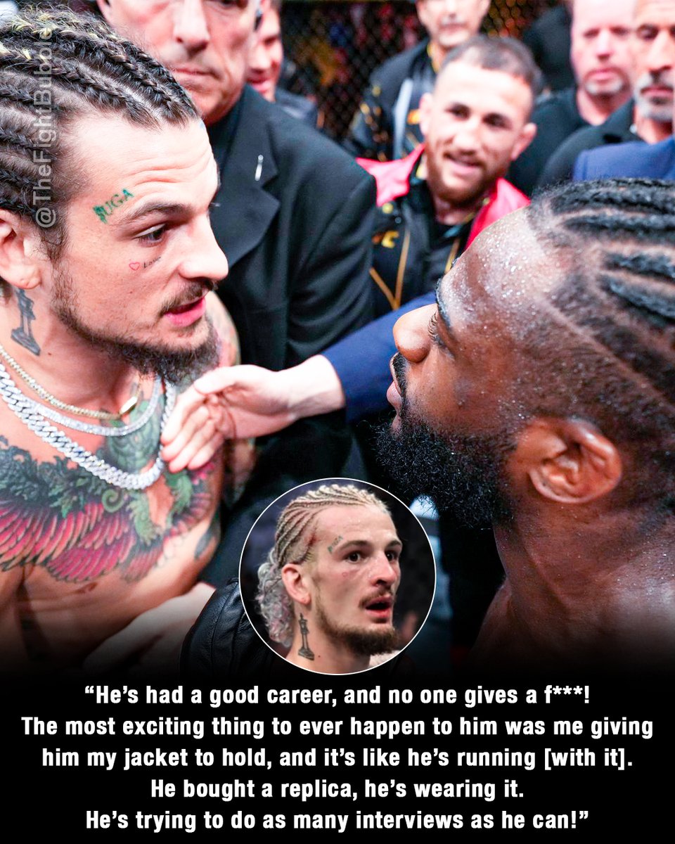 Sean O'Malley has had enough of Merab Dvalishvili milking the stolen jacket situation at UFC288:

(Full quote: The Timbo Sugar Show)